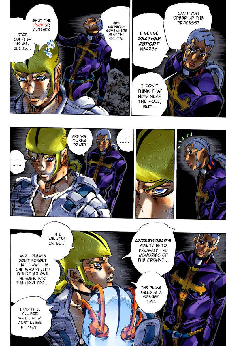 Page 7 Chapter 121 JoJos Bizarre Adventure, Part 6: Stone Ocean (Official Colored)