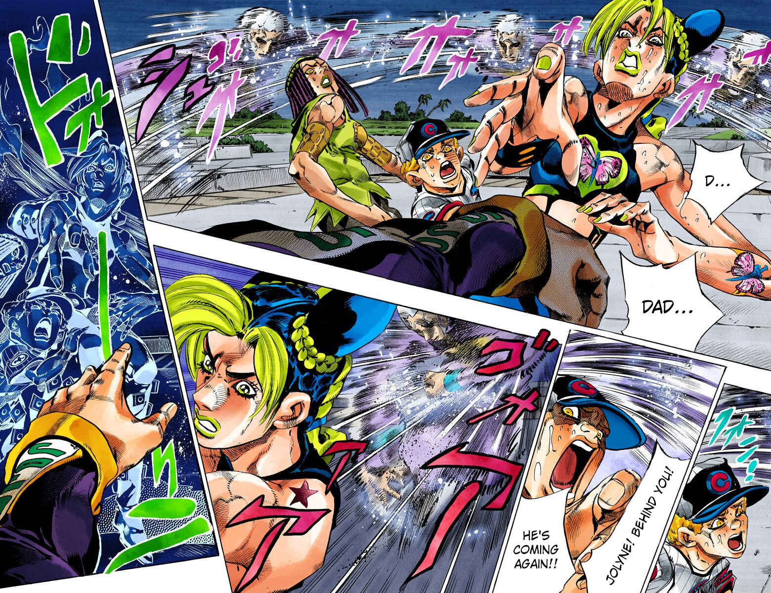 Page 3 Chapter 152 JoJos Bizarre Adventure, Part 6: Stone Ocean (Official Colored)