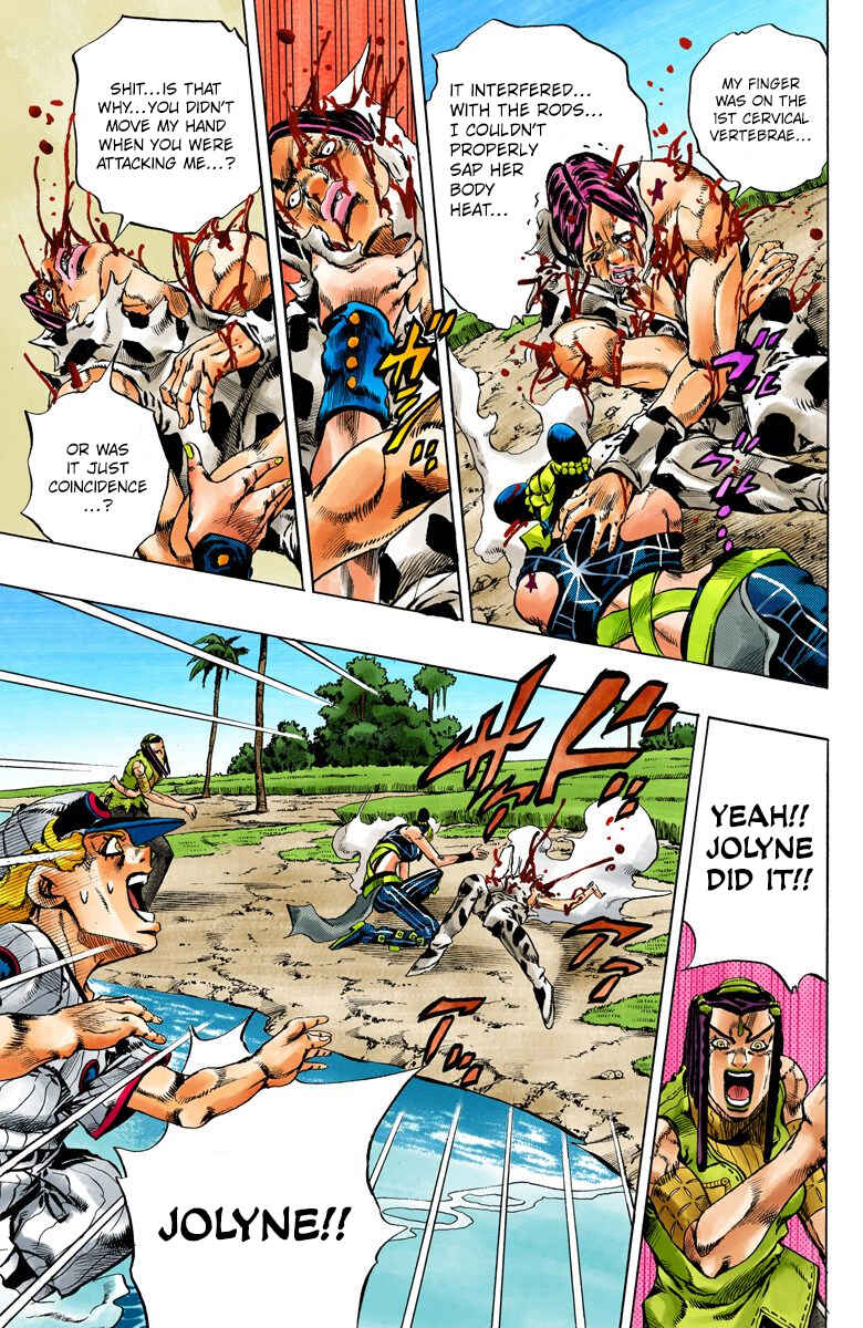 Page 10 Chapter 117 JoJos Bizarre Adventure, Part 6: Stone Ocean (Official Colored)