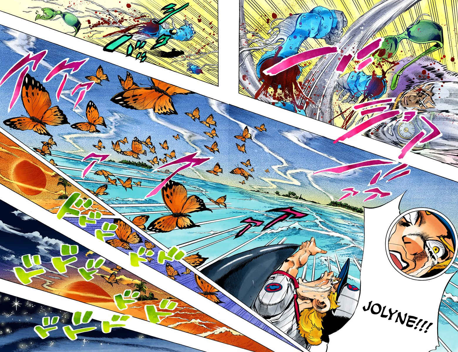 Page 13 Chapter 155 JoJos Bizarre Adventure, Part 6: Stone Ocean (Official Colored)