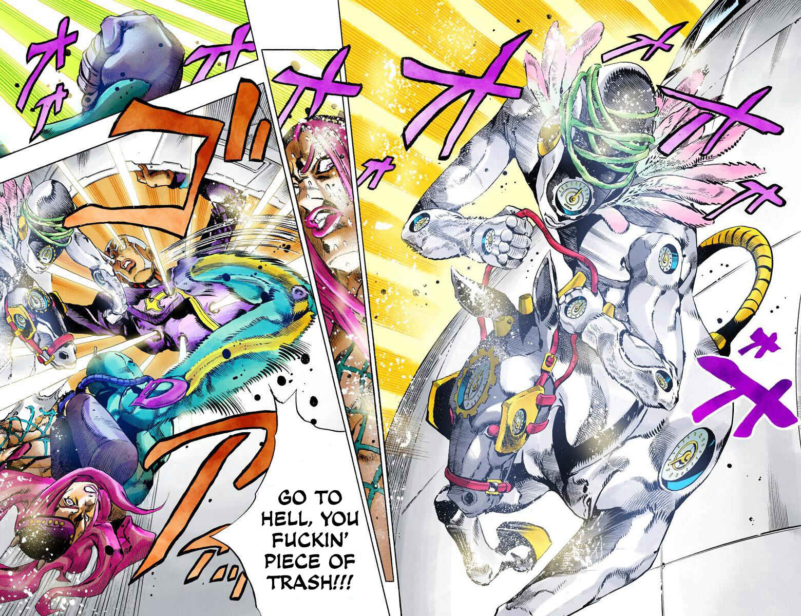 Page 3 Chapter 149 JoJos Bizarre Adventure, Part 6: Stone Ocean (Official Colored)