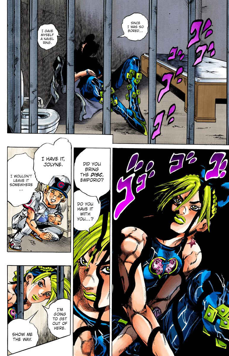 Page 11 Chapter 96 JoJos Bizarre Adventure, Part 6: Stone Ocean (Official Colored)