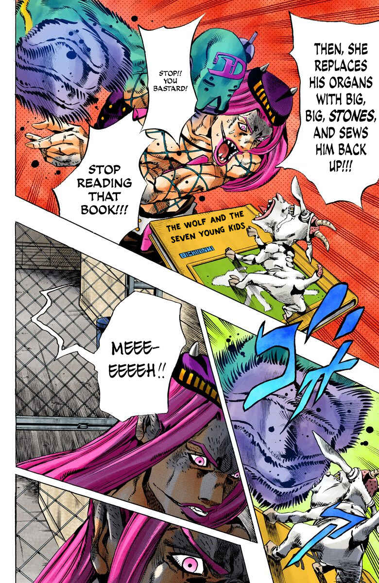 Page 7 Chapter 108 JoJos Bizarre Adventure, Part 6: Stone Ocean (Official Colored)