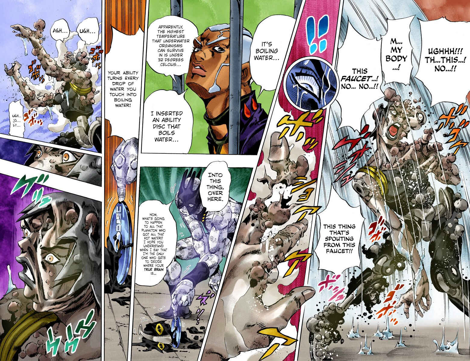 Page 16 Chapter 90 JoJos Bizarre Adventure, Part 6: Stone Ocean (Official Colored)