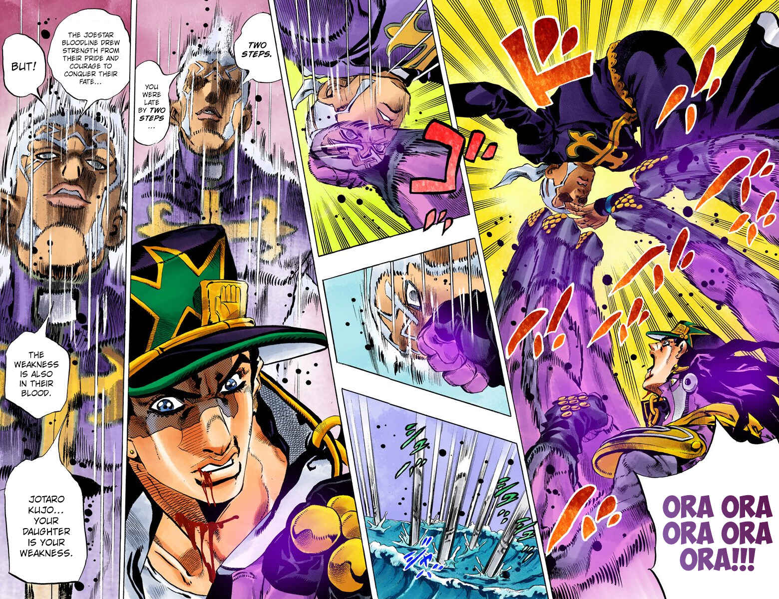 Page 10 Chapter 154 JoJos Bizarre Adventure, Part 6: Stone Ocean (Official Colored)