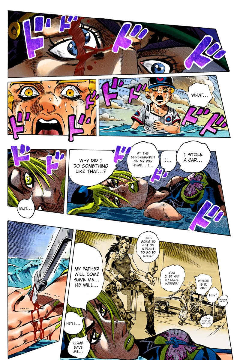 Page 13 Chapter 154 JoJos Bizarre Adventure, Part 6: Stone Ocean (Official Colored)