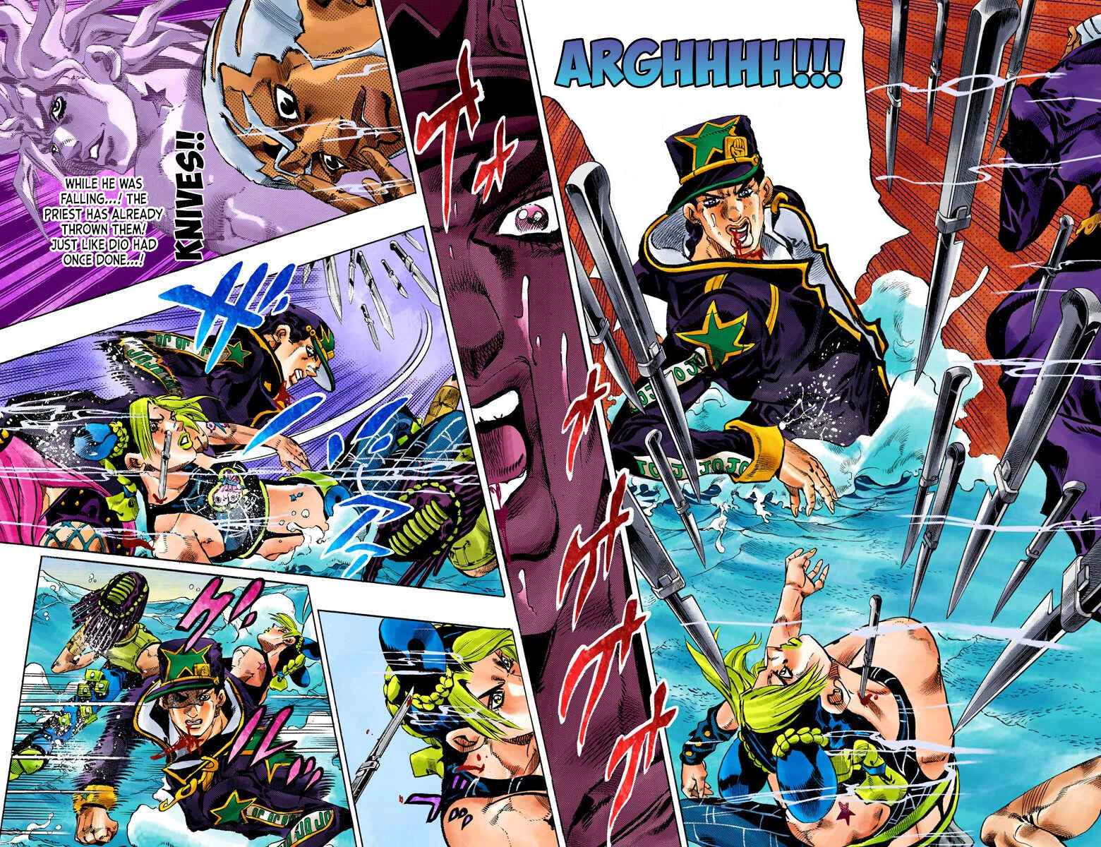 Page 9 Chapter 154 JoJos Bizarre Adventure, Part 6: Stone Ocean (Official Colored)