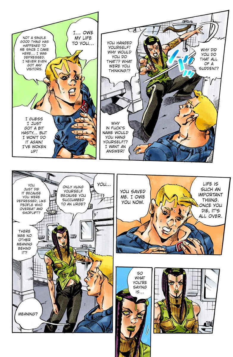 Page 10 Chapter 23 JoJos Bizarre Adventure, Part 6: Stone Ocean (Official Colored)