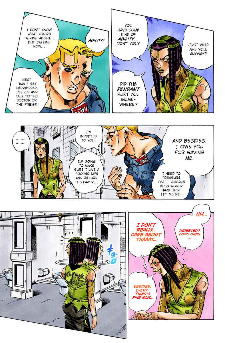 Page 11 Chapter 23 JoJos Bizarre Adventure, Part 6: Stone Ocean (Official Colored)