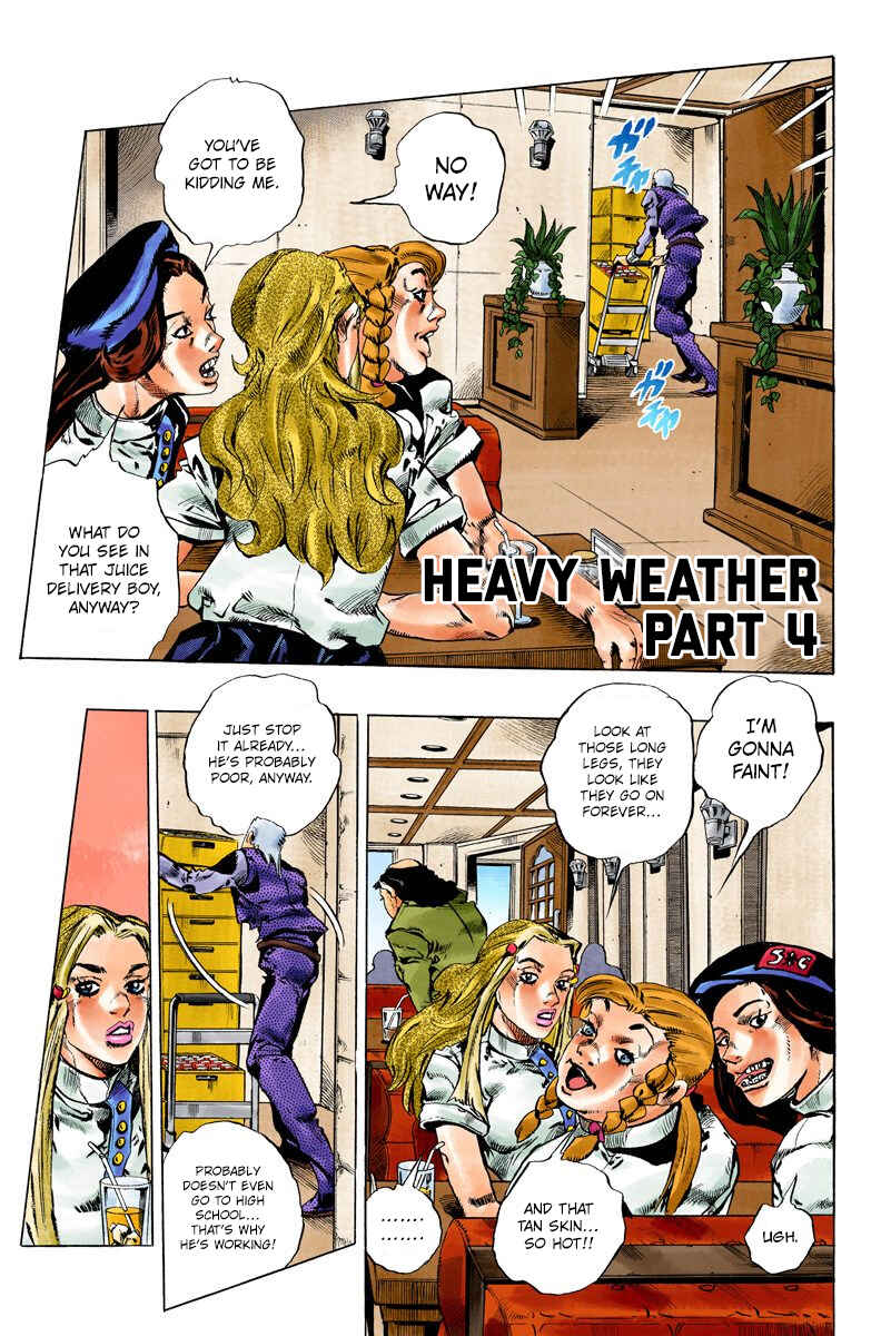 Page 1 Chapter 128 JoJos Bizarre Adventure, Part 6: Stone Ocean (Official Colored)