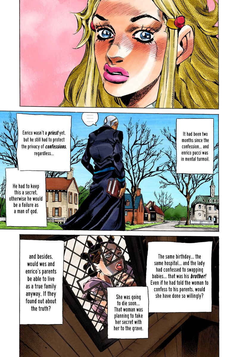 Page 7 Chapter 128 JoJos Bizarre Adventure, Part 6: Stone Ocean (Official Colored)