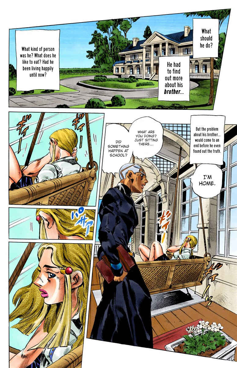 Page 8 Chapter 128 JoJos Bizarre Adventure, Part 6: Stone Ocean (Official Colored)