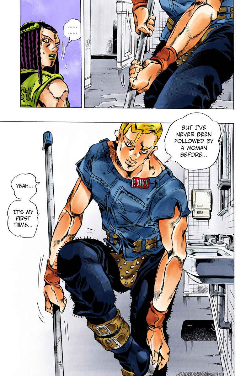 Page 12 Chapter 22 JoJos Bizarre Adventure, Part 6: Stone Ocean (Official Colored)