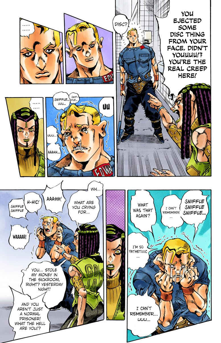 Page 14 Chapter 22 JoJos Bizarre Adventure, Part 6: Stone Ocean (Official Colored)