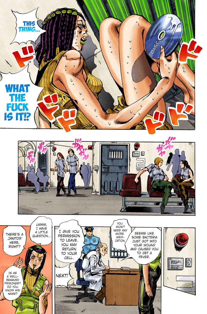 Page 7 Chapter 22 JoJos Bizarre Adventure, Part 6: Stone Ocean (Official Colored)