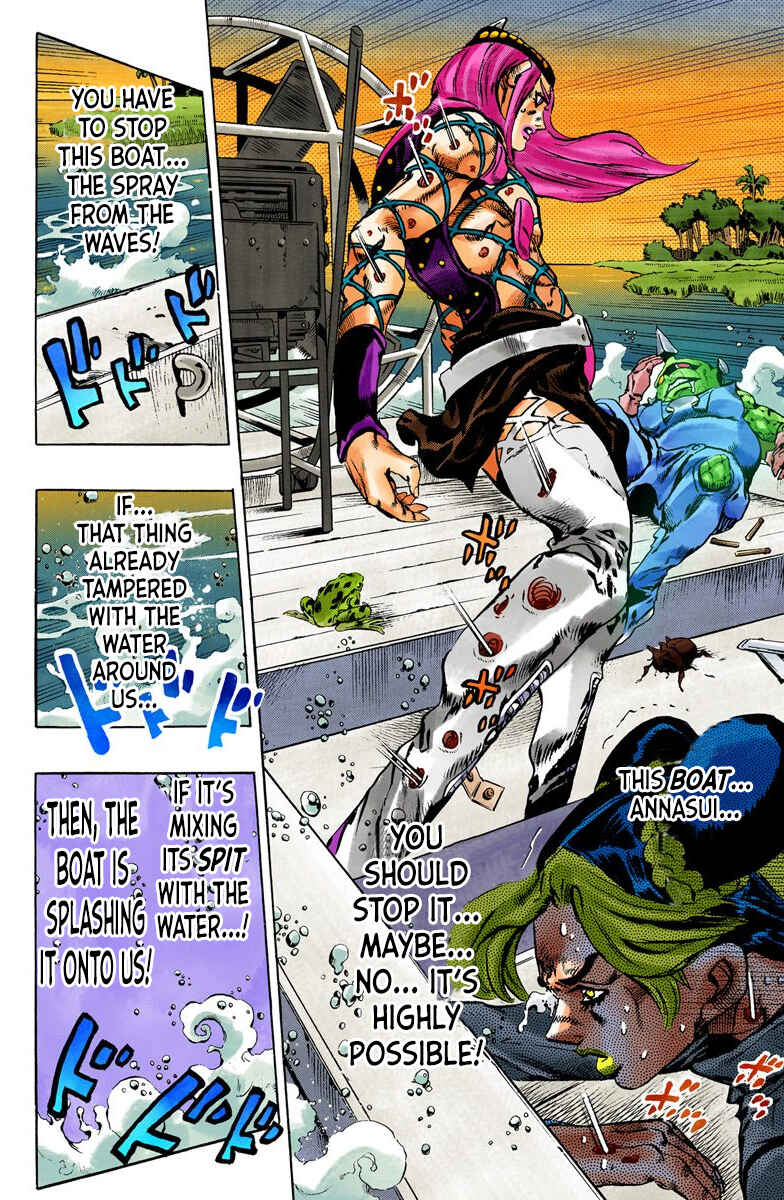 Page 8 Chapter 83 JoJos Bizarre Adventure, Part 6: Stone Ocean (Official Colored)