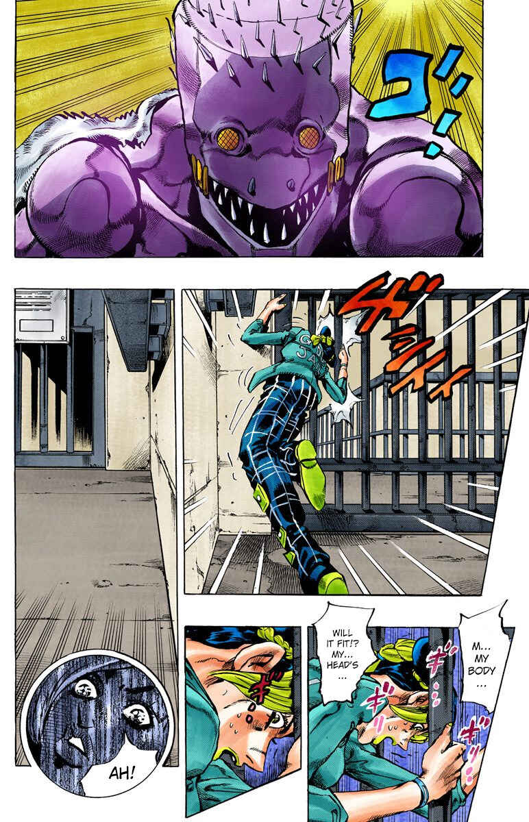 Page 2 Chapter 8 JoJos Bizarre Adventure, Part 6: Stone Ocean (Official Colored)
