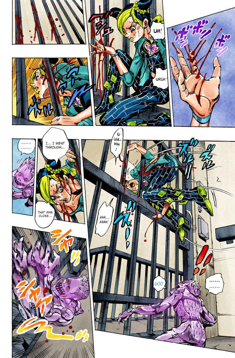 Page 6 Chapter 8 JoJos Bizarre Adventure, Part 6: Stone Ocean (Official Colored)