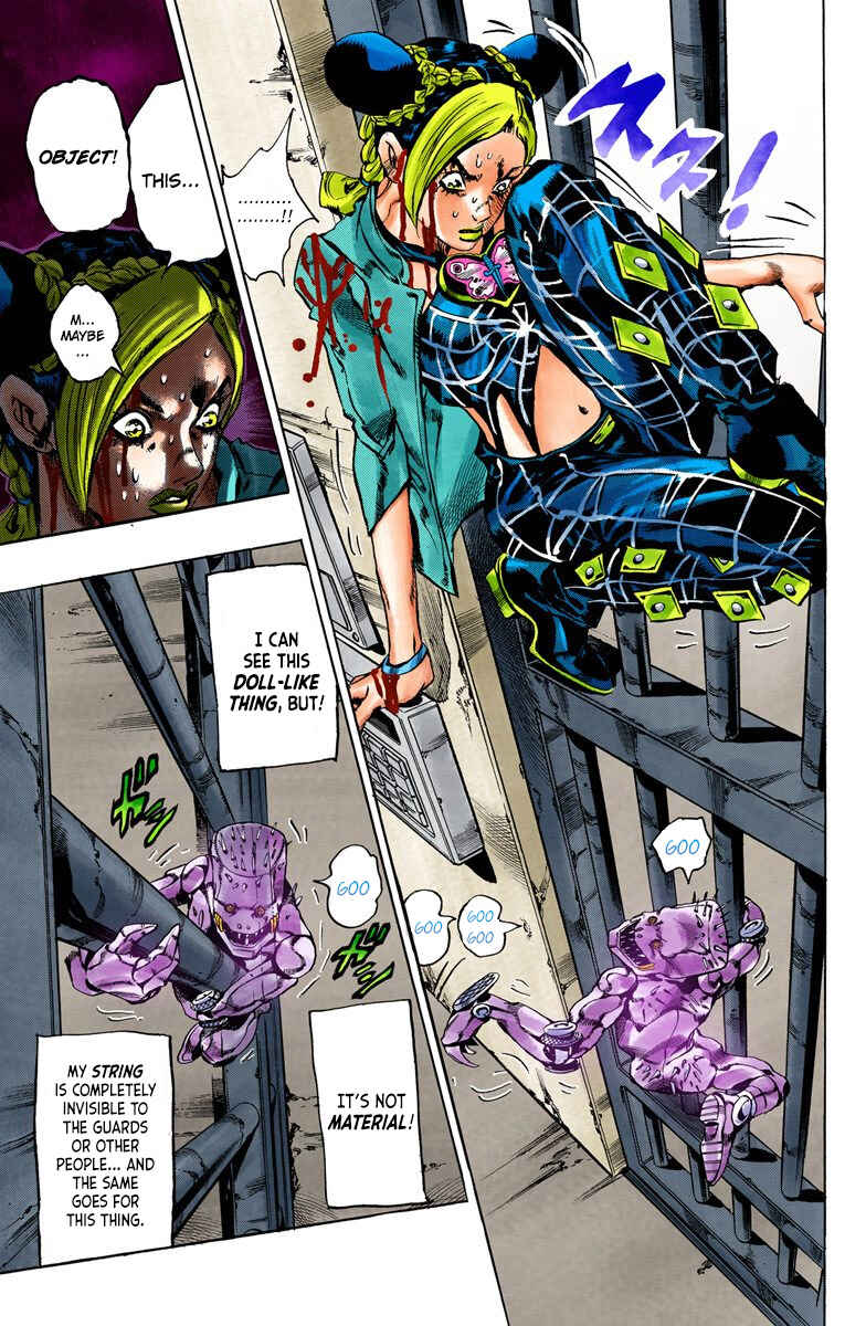Page 7 Chapter 8 JoJos Bizarre Adventure, Part 6: Stone Ocean (Official Colored)