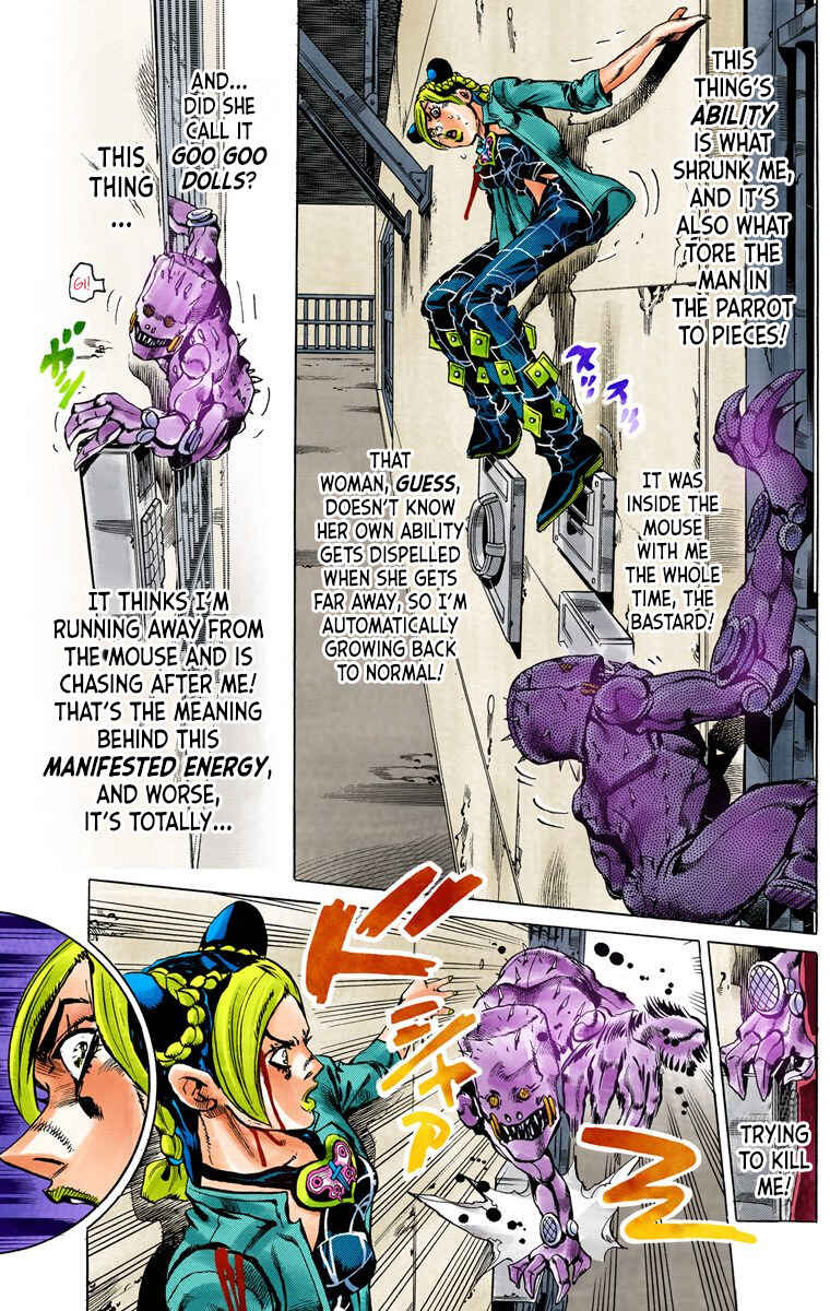 Page 9 Chapter 8 JoJos Bizarre Adventure, Part 6: Stone Ocean (Official Colored)