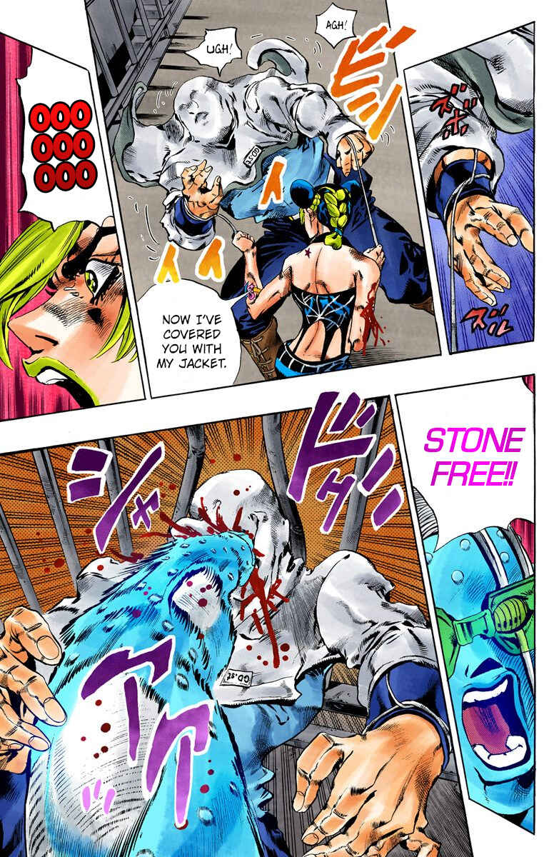 Page 14 Chapter 63 JoJos Bizarre Adventure, Part 6: Stone Ocean (Official Colored)