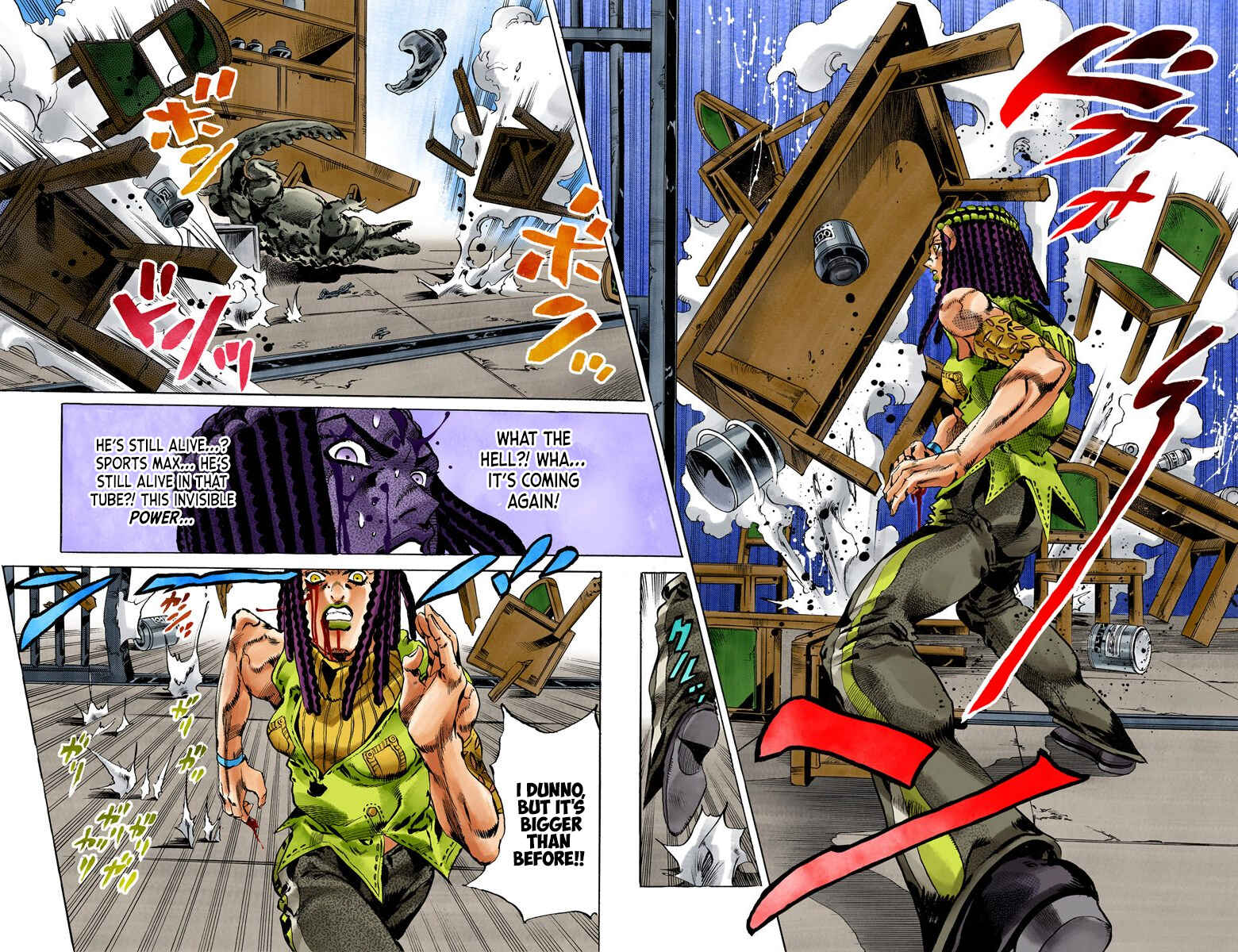 Page 13 Chapter 53 JoJos Bizarre Adventure, Part 6: Stone Ocean (Official Colored)