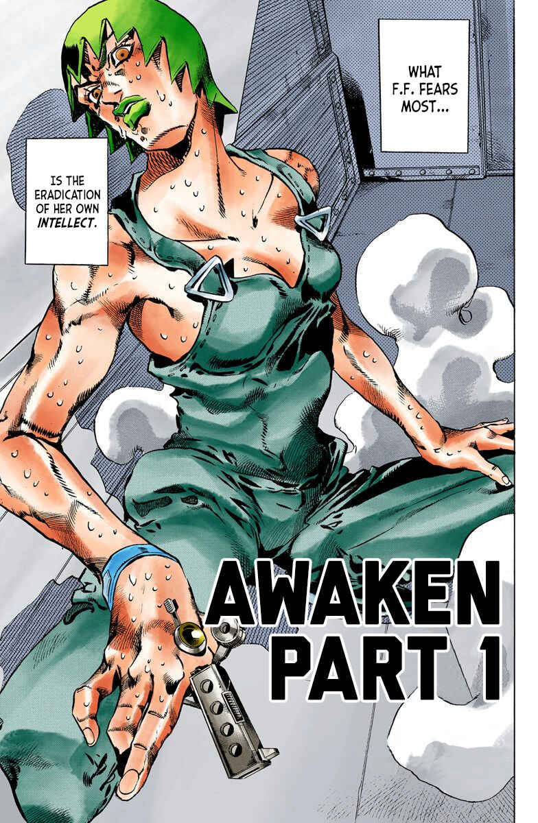 Page 1 Chapter 85 JoJos Bizarre Adventure, Part 6: Stone Ocean (Official Colored)