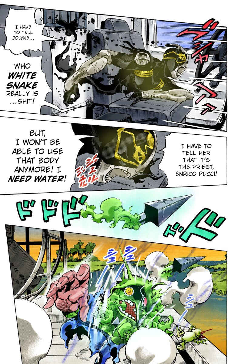 Page 13 Chapter 85 JoJos Bizarre Adventure, Part 6: Stone Ocean (Official Colored)
