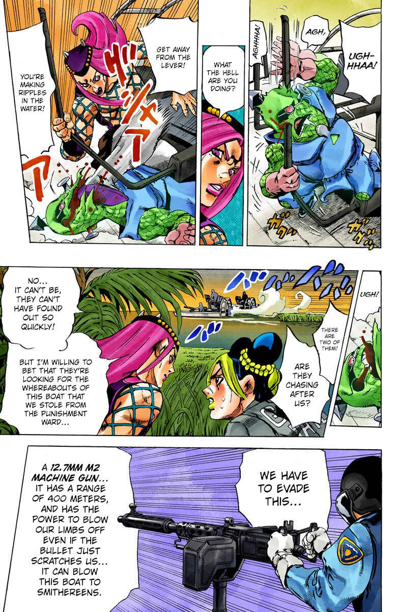 Page 6 Chapter 80 JoJos Bizarre Adventure, Part 6: Stone Ocean (Official Colored)