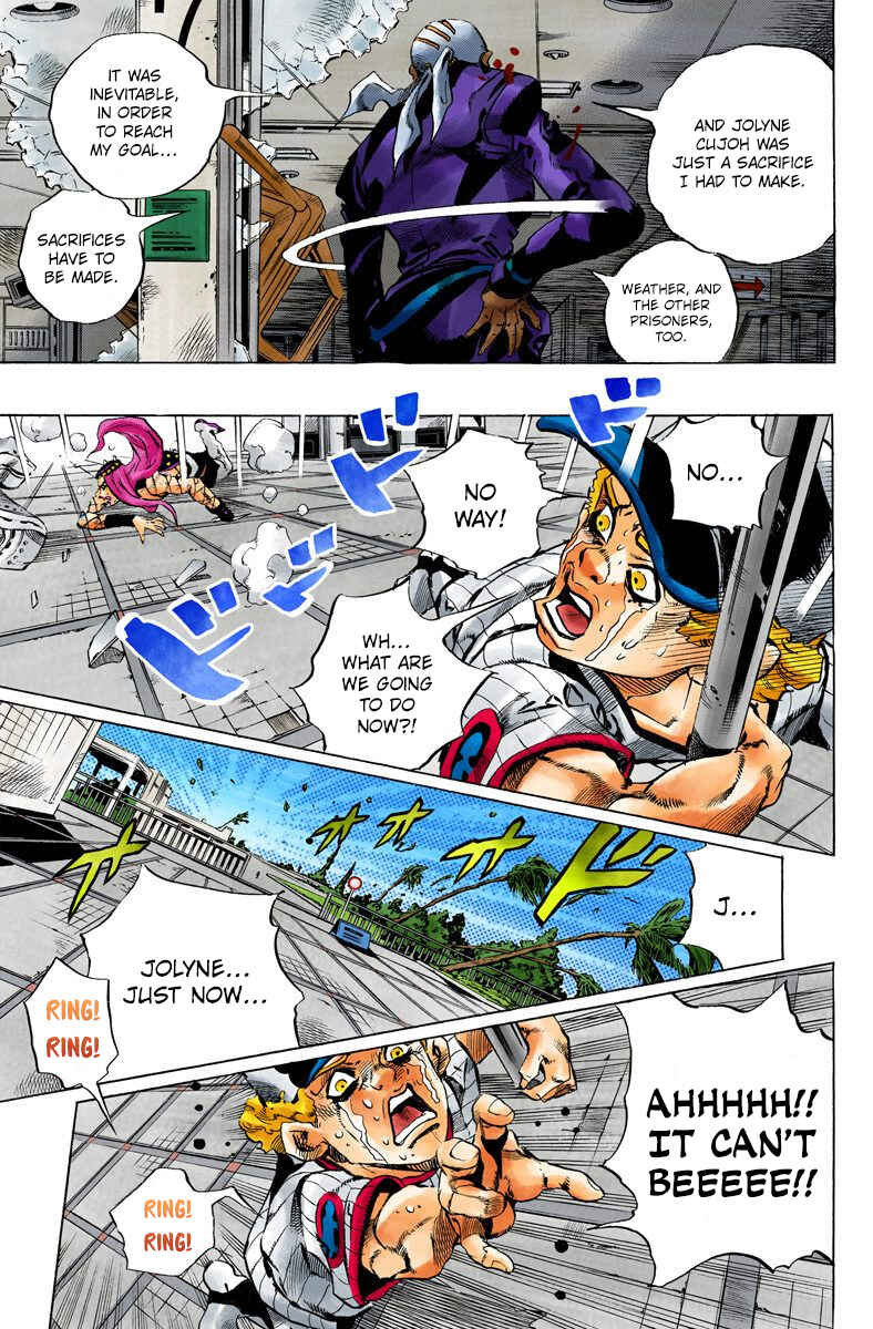 Page 11 Chapter 144 JoJos Bizarre Adventure, Part 6: Stone Ocean (Official Colored)
