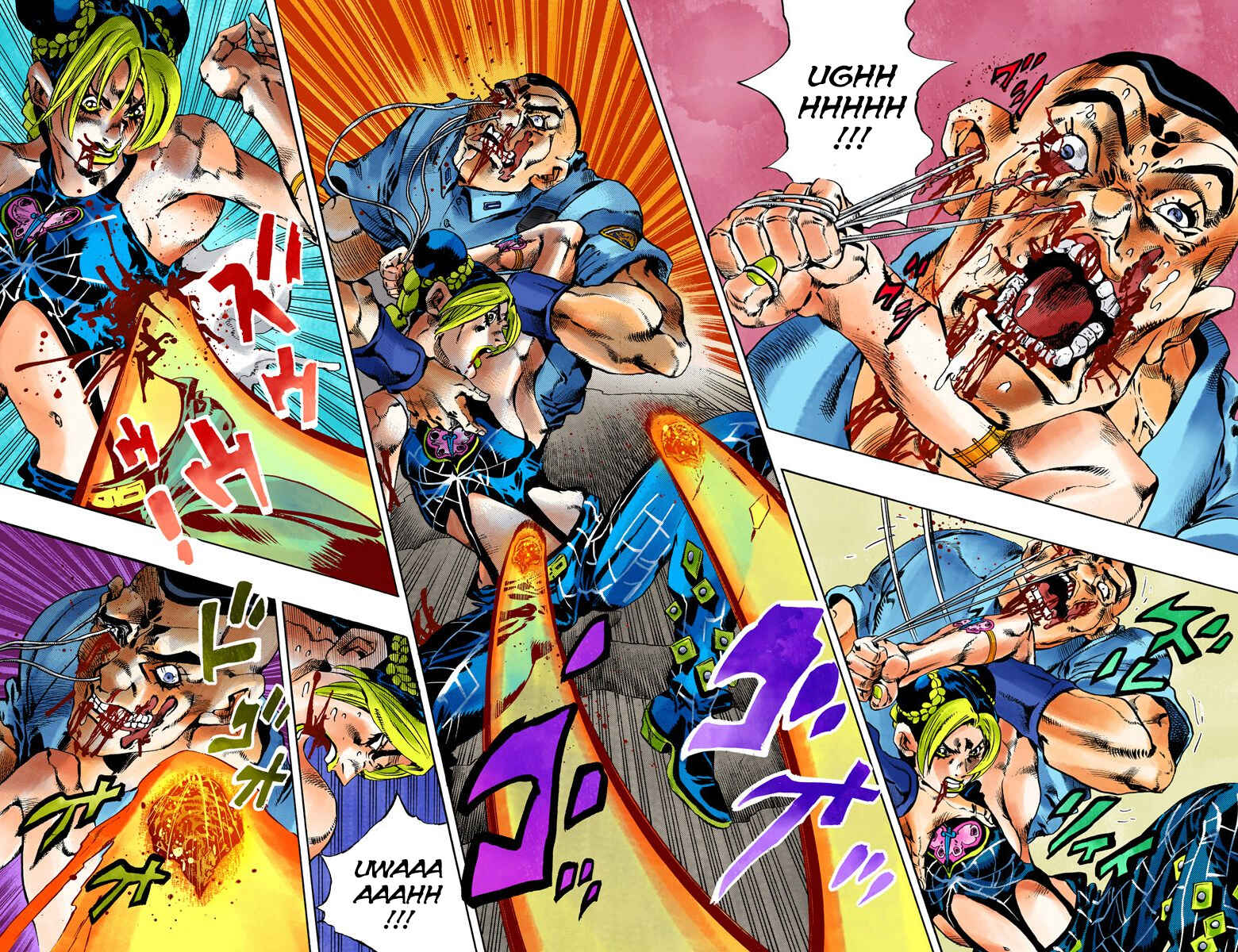 Page 14 Chapter 64 JoJos Bizarre Adventure, Part 6: Stone Ocean (Official Colored)