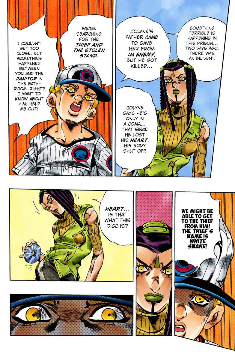 Page 13 Chapter 24 JoJos Bizarre Adventure, Part 6: Stone Ocean (Official Colored)