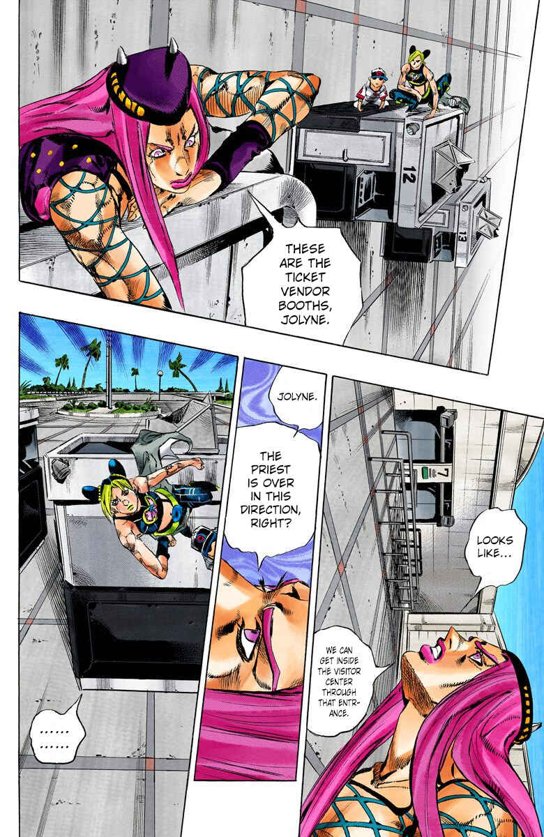 Page 10 Chapter 140 JoJos Bizarre Adventure, Part 6: Stone Ocean (Official Colored)