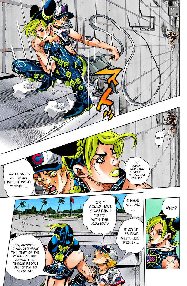 Page 9 Chapter 140 JoJos Bizarre Adventure, Part 6: Stone Ocean (Official Colored)