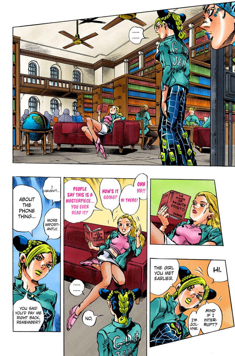 Page 12 Chapter 10 JoJos Bizarre Adventure, Part 6: Stone Ocean (Official Colored)