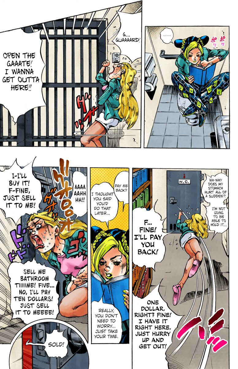 Page 17 Chapter 10 JoJos Bizarre Adventure, Part 6: Stone Ocean (Official Colored)