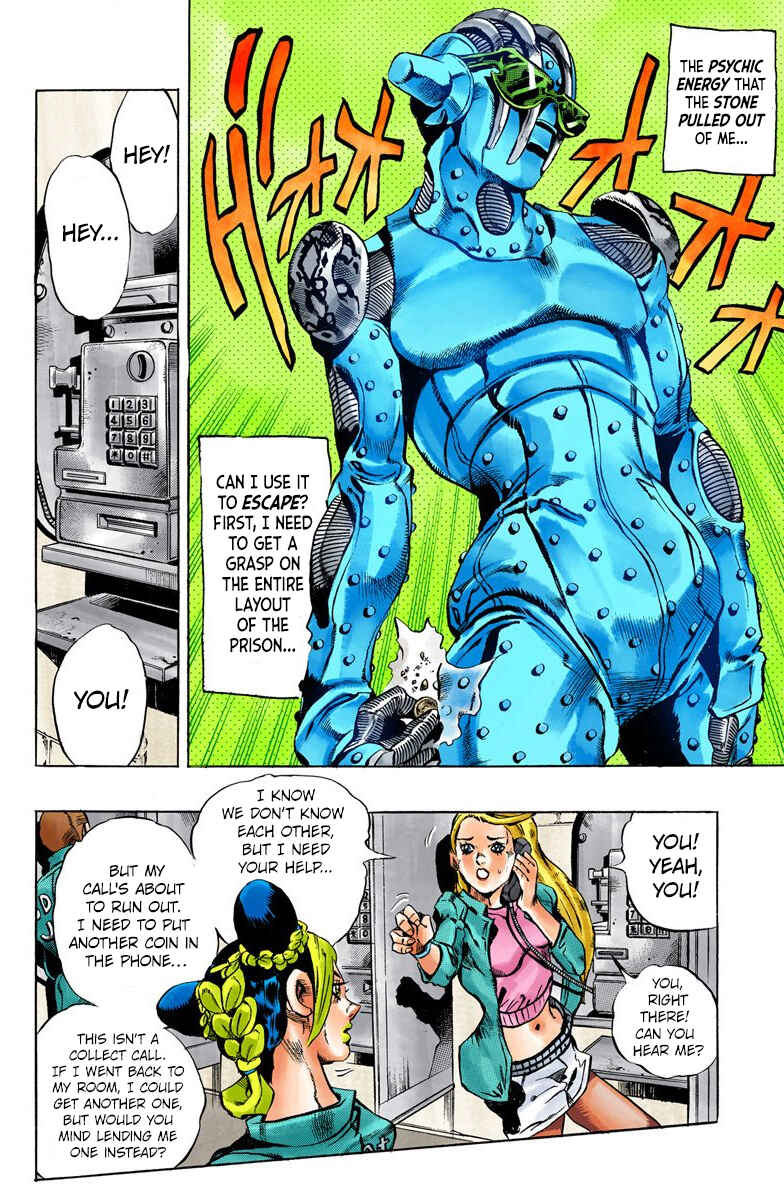Page 4 Chapter 10 JoJos Bizarre Adventure, Part 6: Stone Ocean (Official Colored)