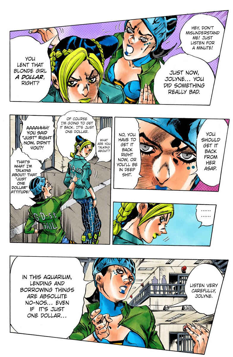 Page 8 Chapter 10 JoJos Bizarre Adventure, Part 6: Stone Ocean (Official Colored)