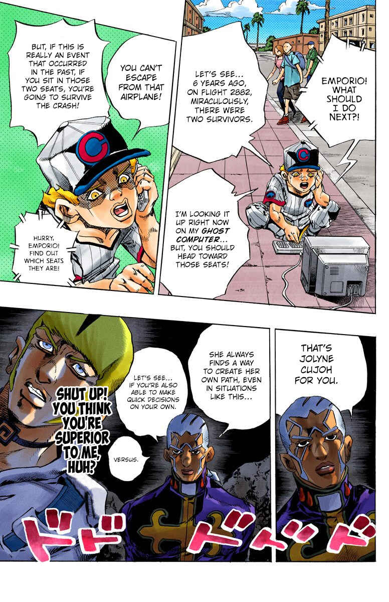 Page 18 Chapter 122 JoJos Bizarre Adventure, Part 6: Stone Ocean (Official Colored)