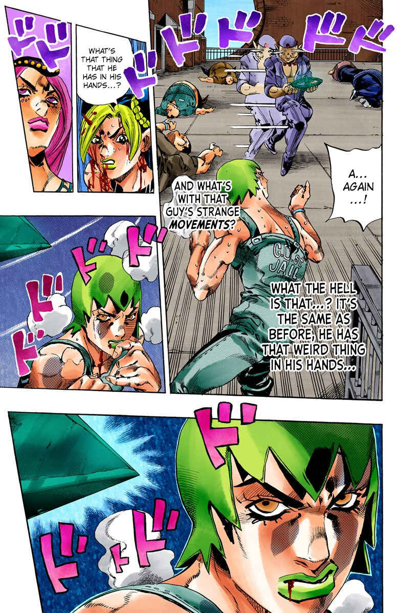 Page 15 Chapter 68 JoJos Bizarre Adventure, Part 6: Stone Ocean (Official Colored)