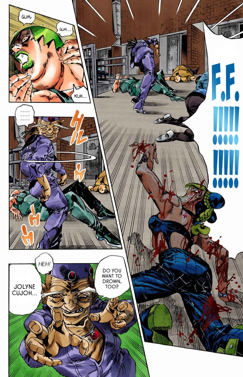 Page 4 Chapter 68 JoJos Bizarre Adventure, Part 6: Stone Ocean (Official Colored)