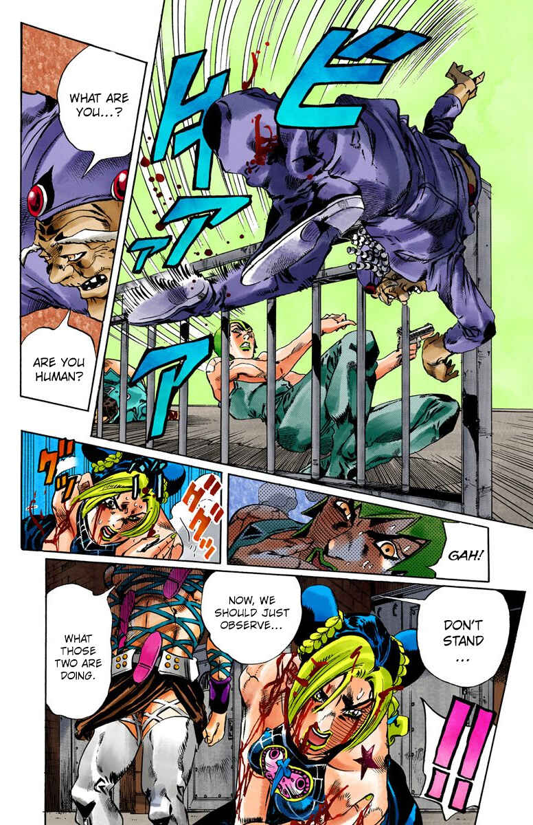 Page 8 Chapter 68 JoJos Bizarre Adventure, Part 6: Stone Ocean (Official Colored)