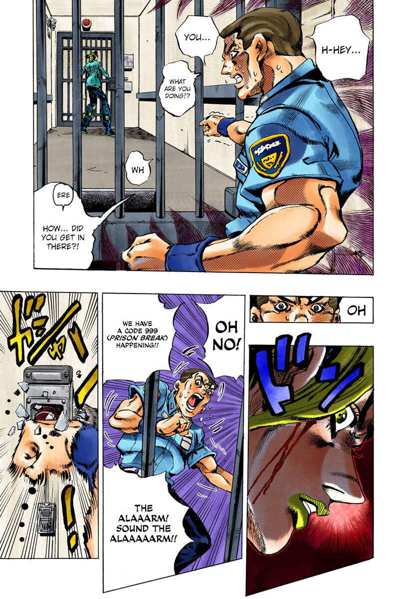 Page 12 Chapter 9 JoJos Bizarre Adventure, Part 6: Stone Ocean (Official Colored)