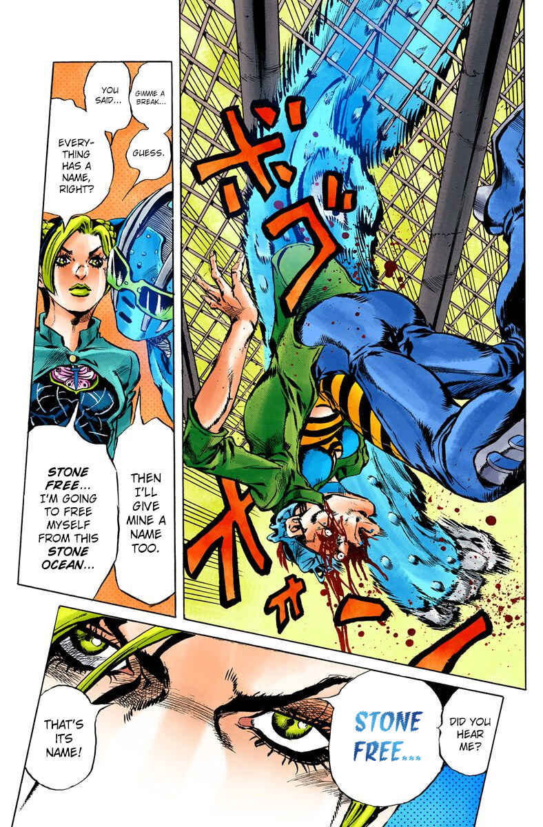 Page 18 Chapter 9 JoJos Bizarre Adventure, Part 6: Stone Ocean (Official Colored)