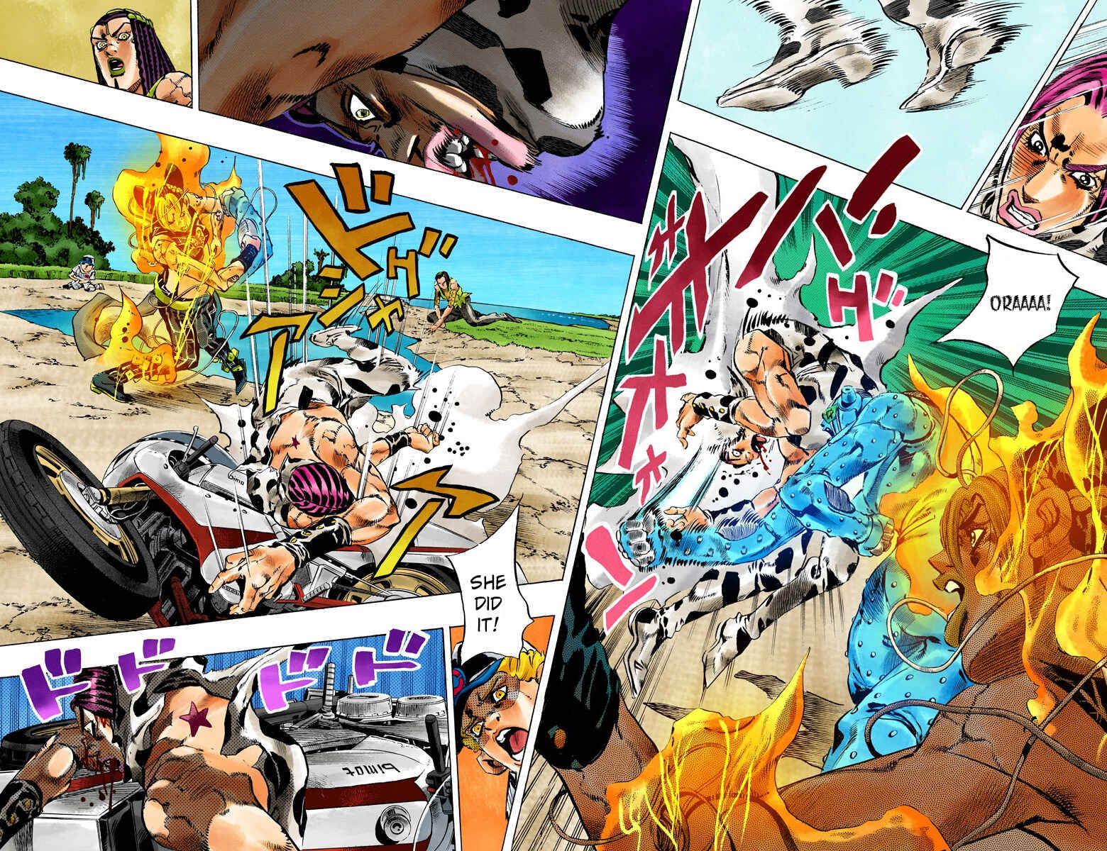 Page 3 Chapter 116 JoJos Bizarre Adventure, Part 6: Stone Ocean (Official Colored)