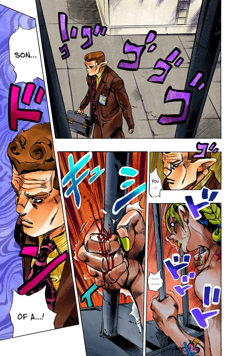 Page 10 Chapter 3 JoJos Bizarre Adventure, Part 6: Stone Ocean (Official Colored)