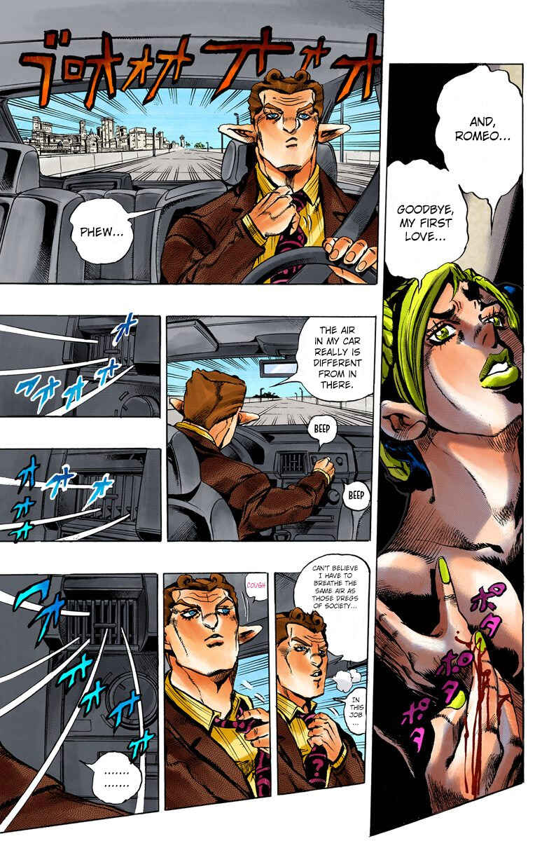 Page 14 Chapter 3 JoJos Bizarre Adventure, Part 6: Stone Ocean (Official Colored)
