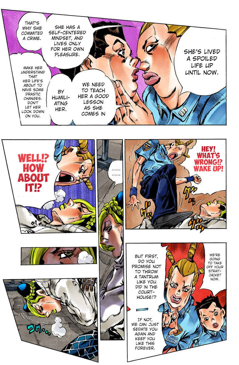 Page 5 Chapter 3 JoJos Bizarre Adventure, Part 6: Stone Ocean (Official Colored)