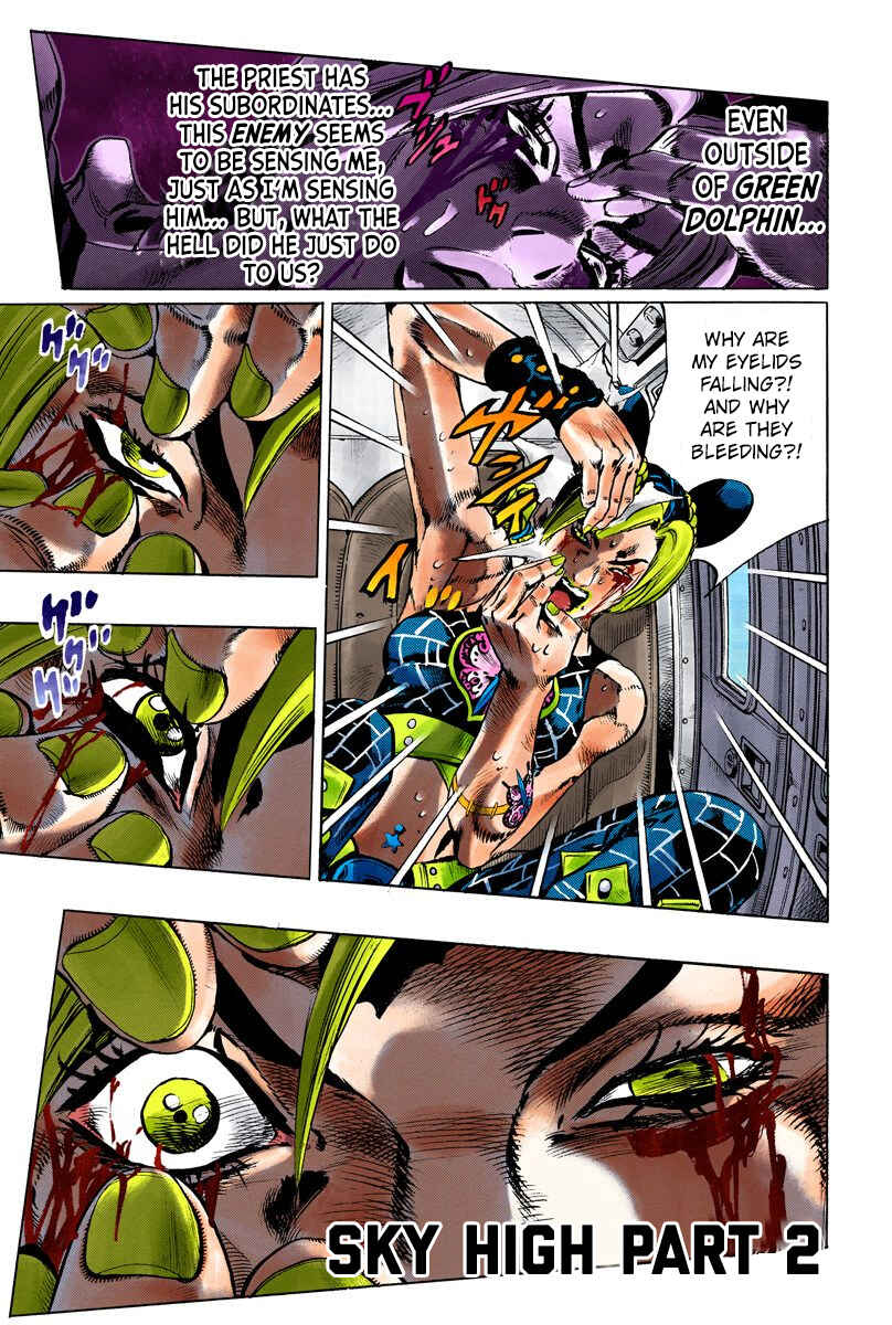 Page 1 Chapter 113 JoJos Bizarre Adventure, Part 6: Stone Ocean (Official Colored)
