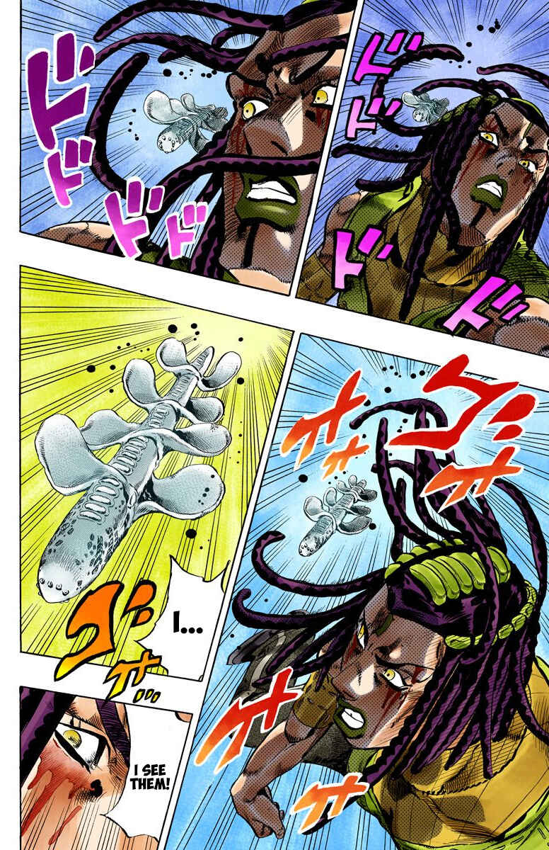Page 8 Chapter 113 JoJos Bizarre Adventure, Part 6: Stone Ocean (Official Colored)